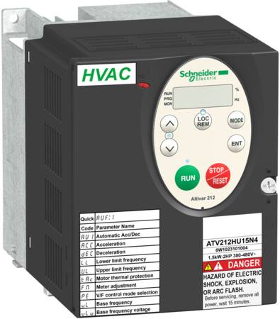 FREKVENSOMF. 1,5KW 3X400V IP21