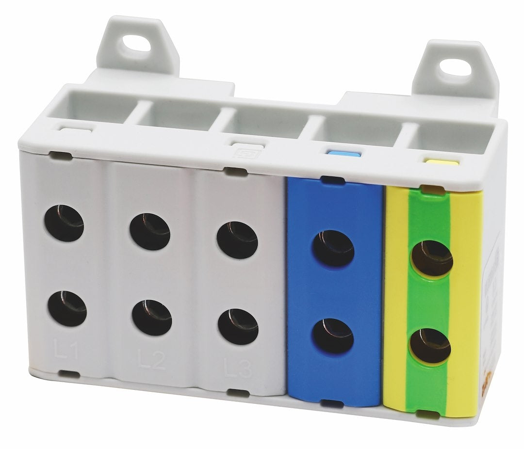 UNIVERSALRÆKKEKLEMMER, AL/CU, OTL, 2,5-35 MM², 5-POL