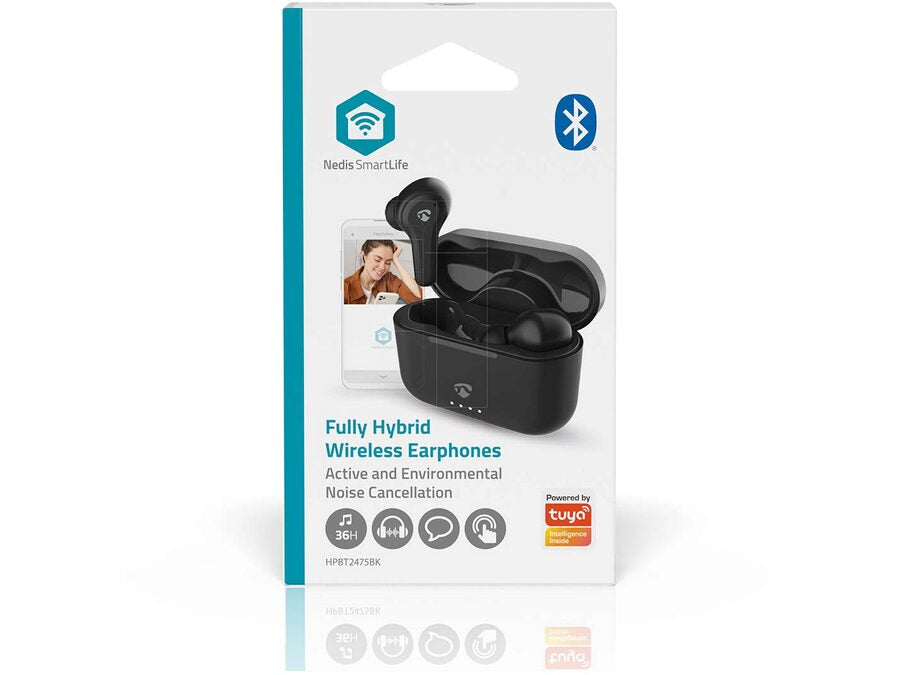 Trådløse Bluetooth-hovedtelefoner, Hybrid (ENC+ANC)