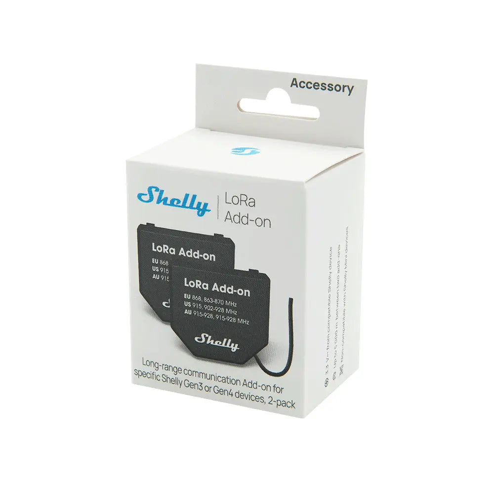 SHELLY LORA ADD-ON - LANGDISTANCE MODUL