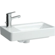 Laufen Pro håndvask 48 x 28 cm med hanehul til venstre, hvid