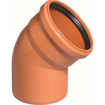 Ostendorf 160 mm 30 gr. PVC-kloakbøjning