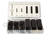Krympeflex sortiment - Ø2-13mm, 2:1, Sort (127 stk.)