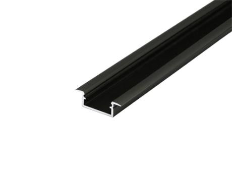 DIOFLEX alu profil BEGTIN12 J/S 1m sort