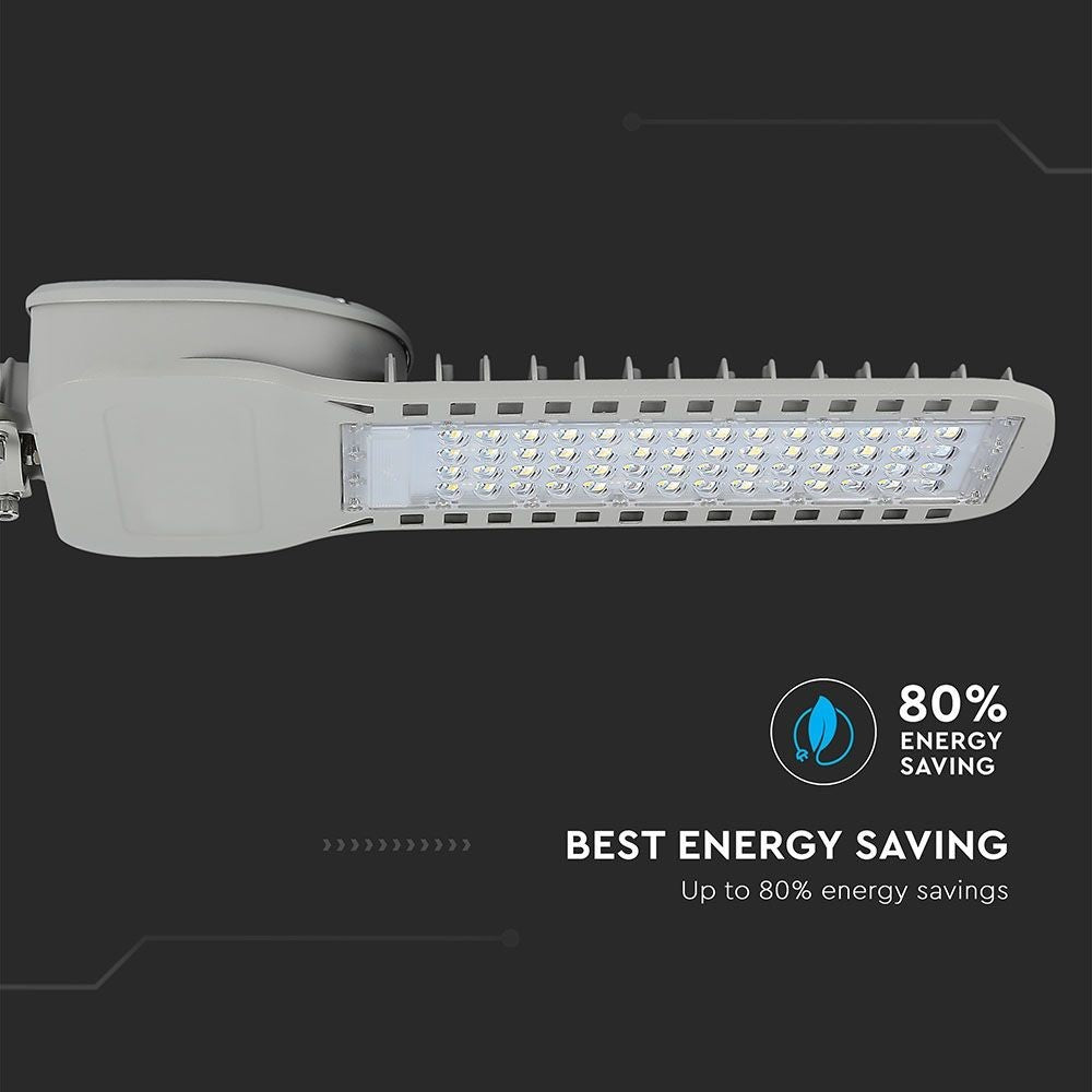 V-Tac 100W LED gadelampe - Samsung LED chip, Ø60mm, IP65, 135lm/w - 5 års producentgaranti