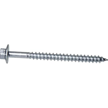 Byggeskrue 6,0 x 100 mm, FZB, 6-kant, 50 stk.