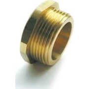 Isiflo 25 mm x 3/4"overgangsmuffe, messing, PN16