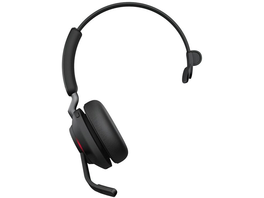 Jabra Evolve2 65 Mono UC + Ladestation + Link 380a, Sort