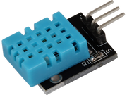 Luftfugtigheds- og temperatursensor til Arduino (DHT11)