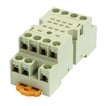 Sokkel DIN-skinne/overflademontering 14-pin skrueklemmer (IEC/VDE) PYF14A-N