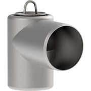 BLÜCHER 75 mm rendeudløb med vandlås, uden studs, vandret