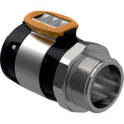 FLOWFIT overgang 50mmx1 1/2 np CrNiMo-stål sort
