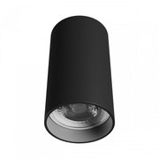 Chloe Variosa GU10 overflademonteret sort rundt loftspot uden lyskilde - 230V IP20 55x100mm