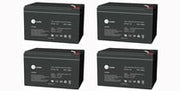Blybatteri 12V-12AH 151X98X95 VDS 4-pak