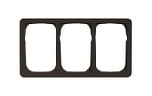 DESIGN+R Ramme 3x1.5M vandret Antracit