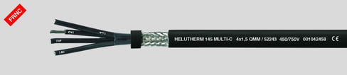 Multikabel HELUTHERM 145MULTI-C 2X0.75 afmål