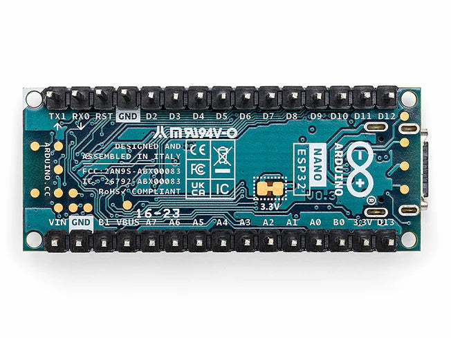Arduino Nano ESP32 m. pin-headers