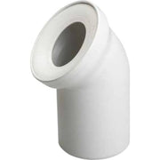 Toilettilslutningsbøjning 45°