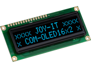 OLED 16x2 display - Blå på sort, 5V, 6800,8080,SPI