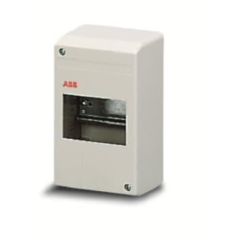 Gruppetavle MiniEuropa40-4M 4-modul, hvid, ral9016, IP40