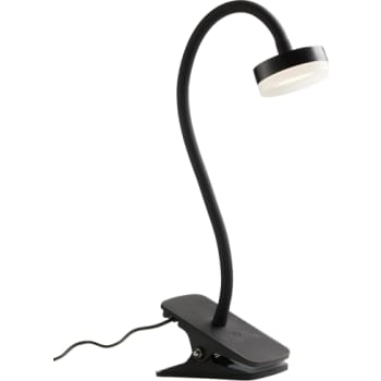 Klemspot Tulipan, sort