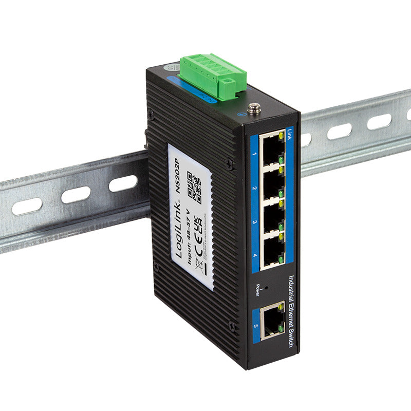 Industriel Ethernet PoE Switch - 5 porte, 1000Mbps