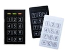 Kodetastatur og Mifare læser CM1200 mykey 1 1/2 module sort eller hvid