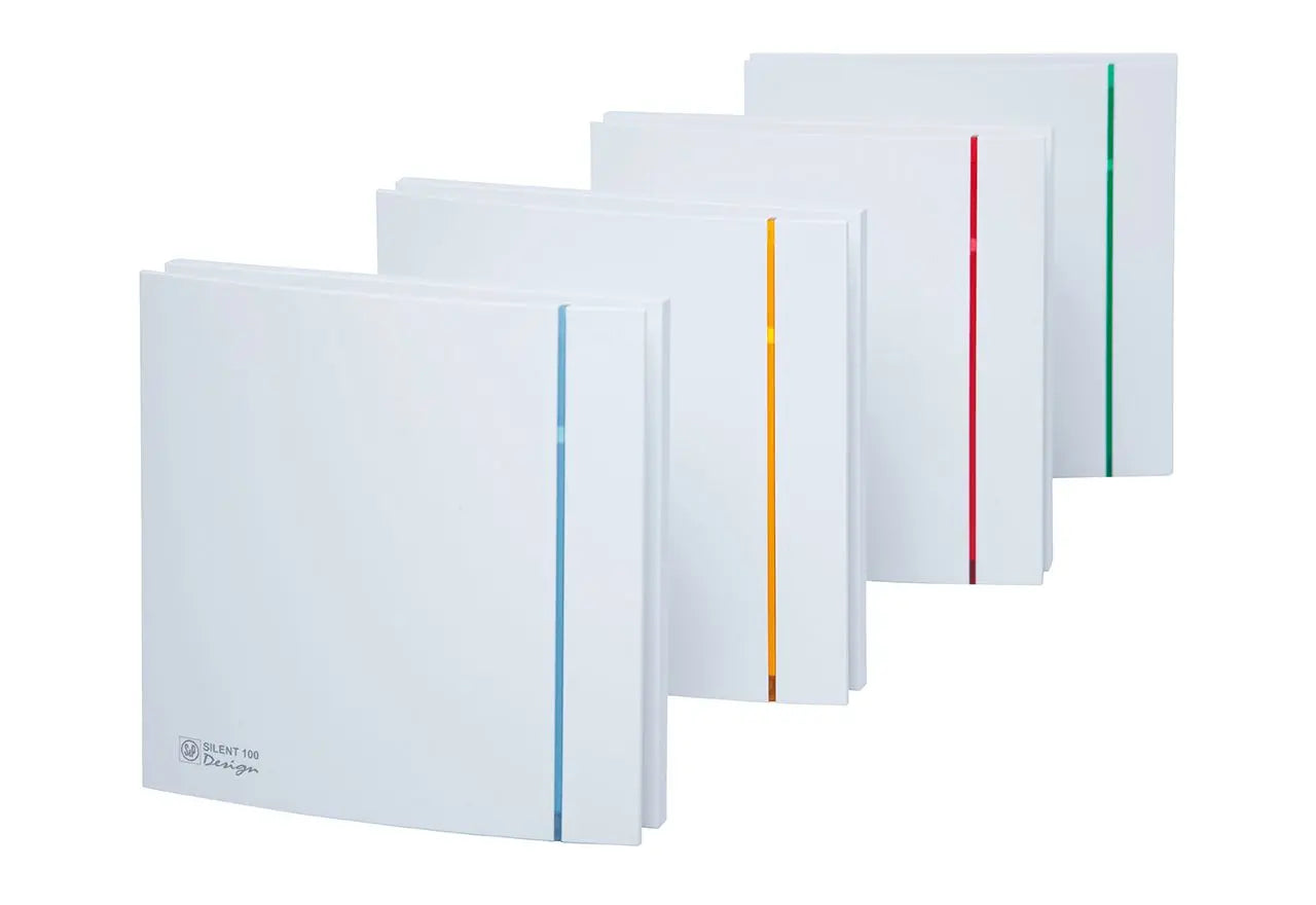 Ventilator Silent 100 CRZ Design med timer