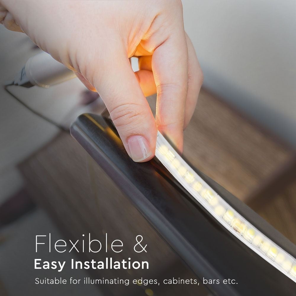 V-Tac Stænktæt LED Strip - 5m, 9W/m, 24V, IP65