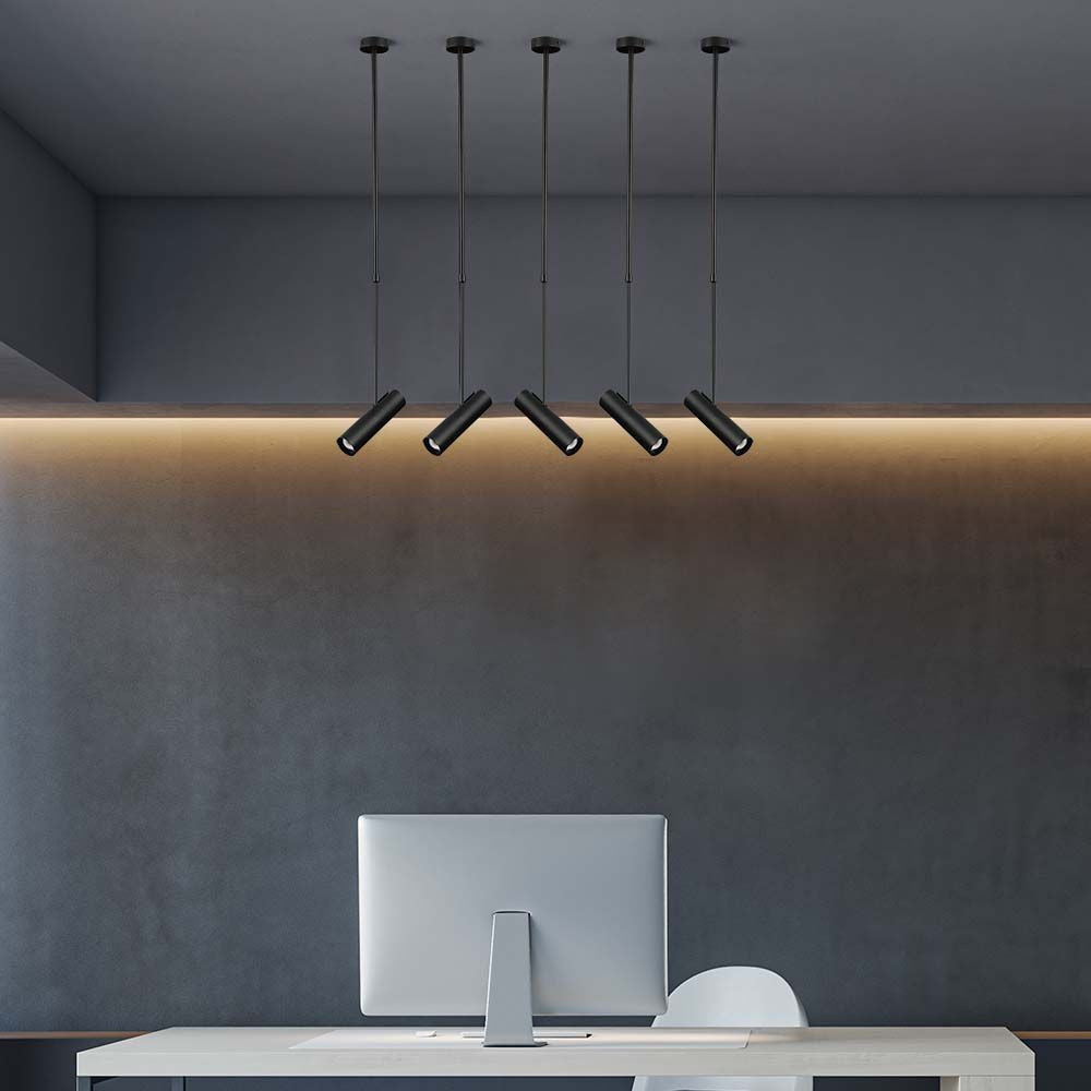 V-Tac Pro Serie GU10 Aluminium Sort Lampefatning - 3 års garanti