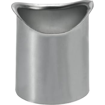 VMZINC tudstykke til halvrund tagrende, ZINC NATUR - 333/76 mm