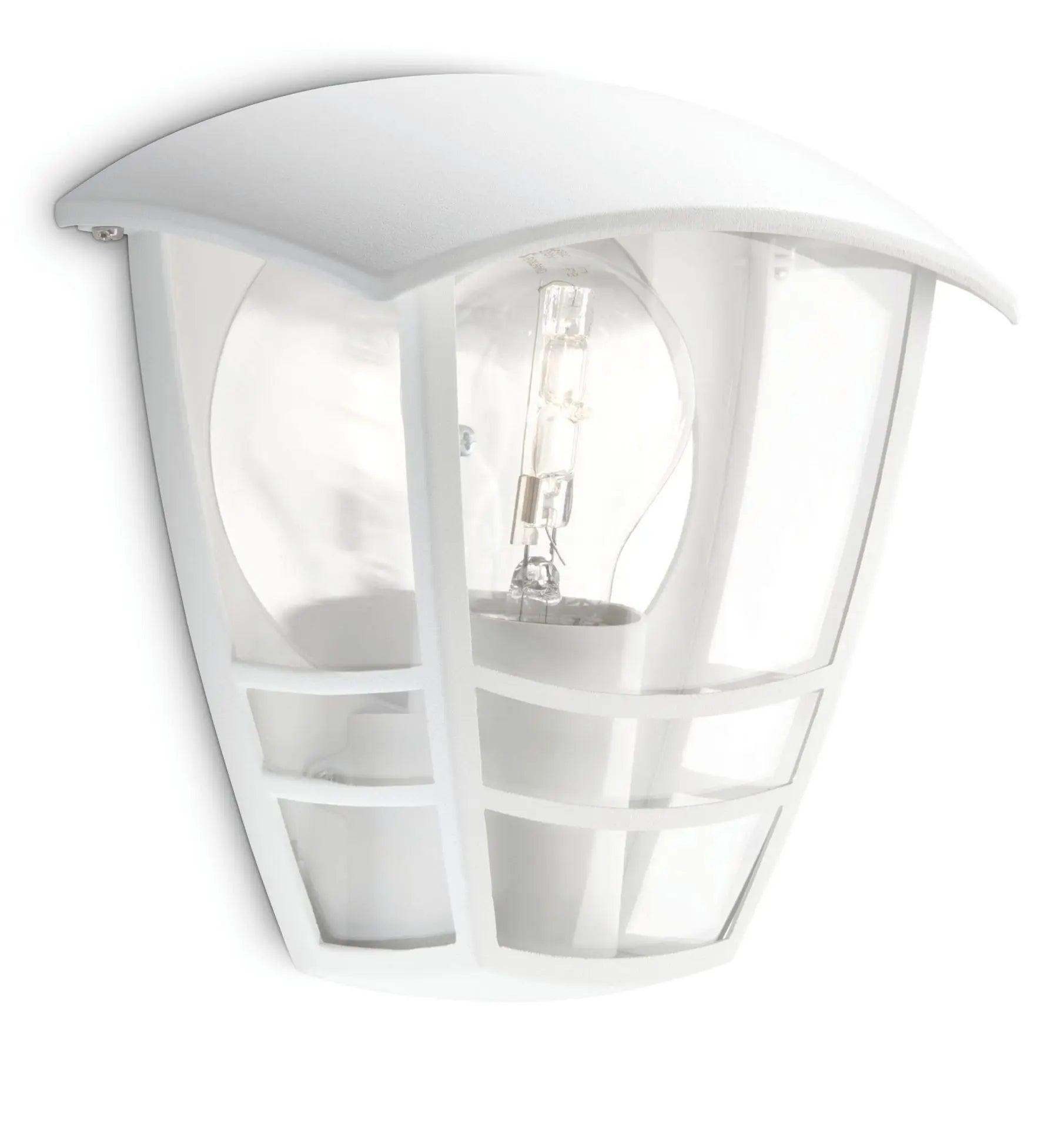 Creek wall lantern white 1x60W 230V