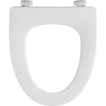Pressalit Sign toiletsæde hvid polygiene uden låg m/fast beslag