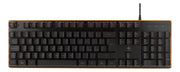 GAMING tastatur - Membran switche, Orange lys, anti-ghosting