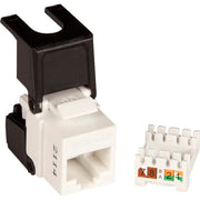 Konnektor Keystone Pro UTP Kat.6 RJ45 flip jack, bulk (150)