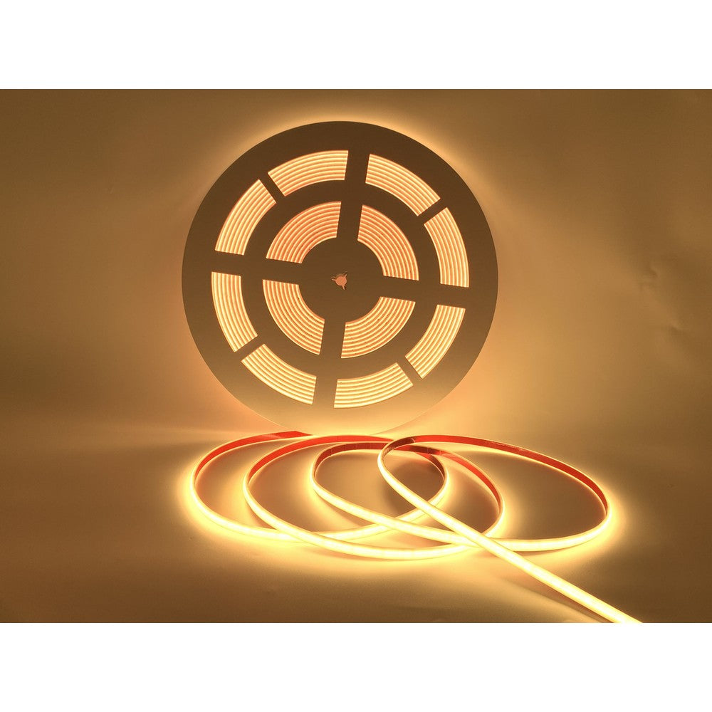 15W/m COB-LED stribe - 10m, IP68, 240 LED pr. meter, 24V, COB LED