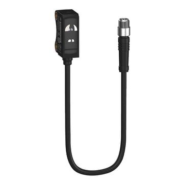 Fotoceller XUT8 BGS Blåt lys Sn 100mm IO-Link Pigtail M8 20cm