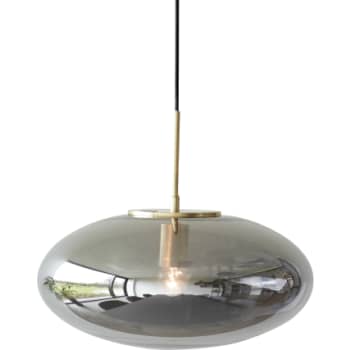 Hübsch reflect pendel ellipse grå