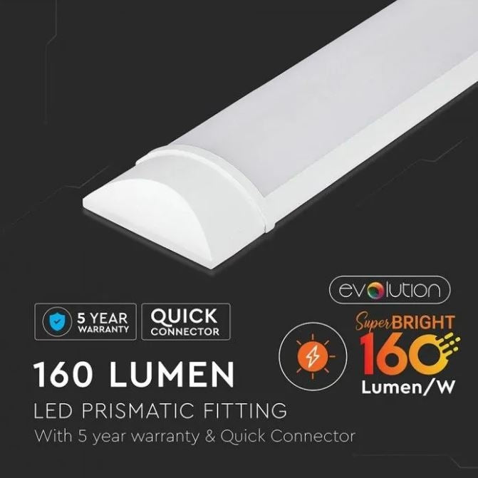 LED loftarmatur 30W 4000K 120cm