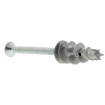 Gipsdybel m/skrue 4,5 x 31/27 mm, 100 stk.