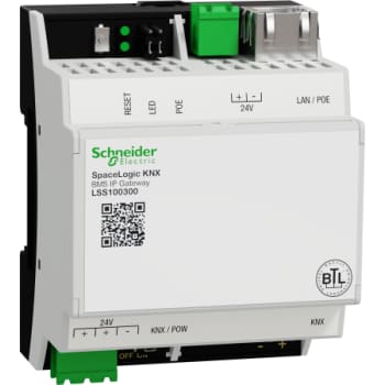 SpaceLogic KNX BMS IP Gateway BACnet certified