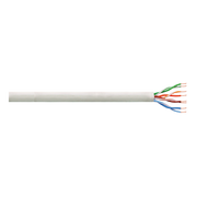 UTP netværkskabel - CAT6, massiv CCA, GRÅ (metervare)