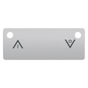 Tangent op/ned for Wiser trådløs lysdæmper Lysegrå