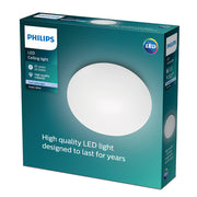 Suede ceiling lamp white 40K 4x5W