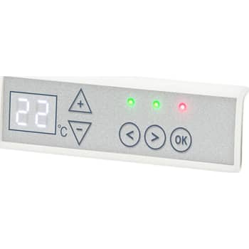 Termostat DT2 digital med automatisk temperatursænkning 230V