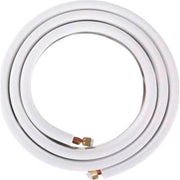 Kobberrør til varmepumper 3m 1/4′′ x 3/8′′ med omløber