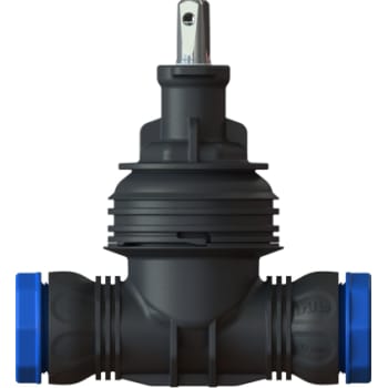 Isiflo Ecoline 40 mm stikledningsventil, komposit, PN16