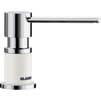 BLANCO LATO sæbedispenser hvid/krom