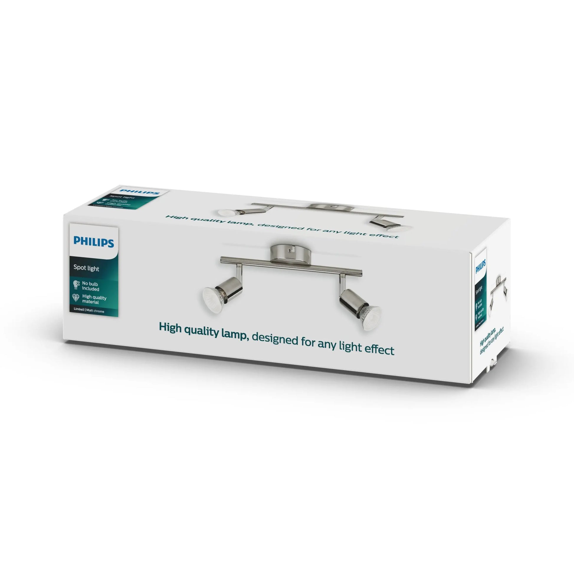 Limbali bar/tube nickel 2x50W 230V