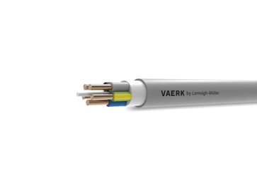 Installationskabel med gul/grøn leder 5G6 DCA AFMÅL